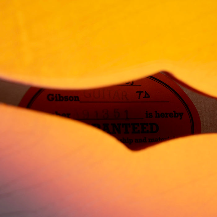 Pre Owned 2021 Gibson Custom Shop Made 2 Measure Tom Murphy 1959 ES-335 Wildwood Spec Heavy Aging Darkburst With OHSC