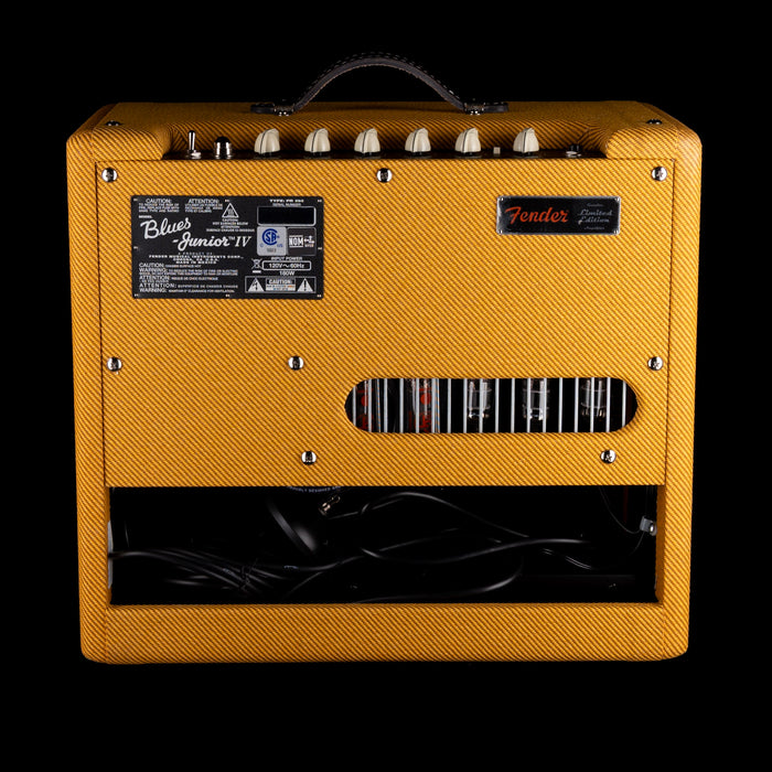 Used Fender Limited Edition Blues Junior IV Tweed RWB Guitar Amp Combo