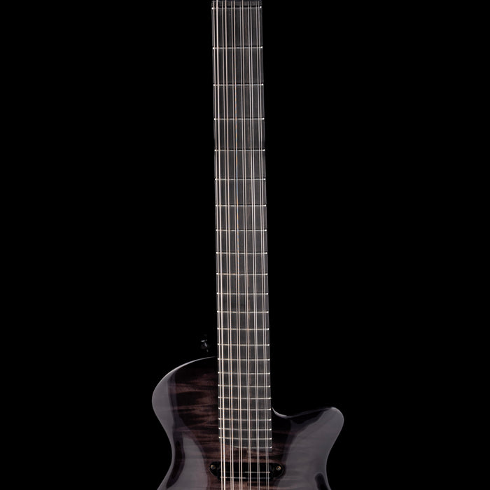 Veillette Swift Archtop 12-String Baritone Slash Specs Trans Black Electric Guitar