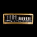 Used Vintage 1960's Plush P1000S Tuck & Roll Gold Tube Guitar Amp Head