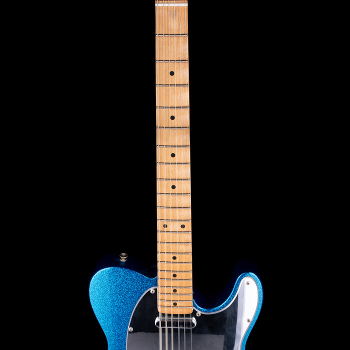 Used Fender Artist Series J Mascis Tele Bottle Rocket Blue Flake With Gig Bag