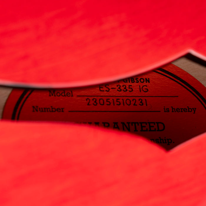 Pre Owned Epiphone "Inspired by Gibson” ES-335 Cherry Red With Gig Bag