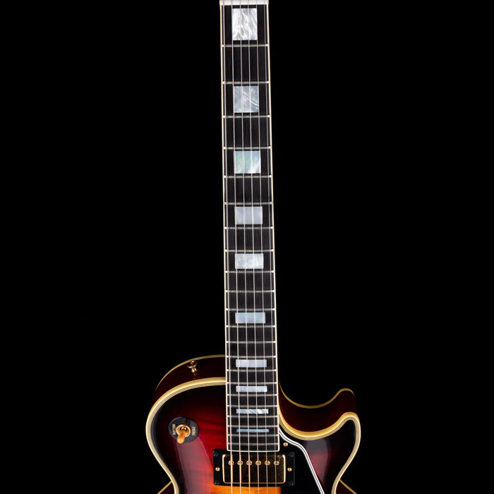 Pre Owned Gibson Custom Shop '68 Reissue Les Paul Custom Figured Tri-Burst With OHSC