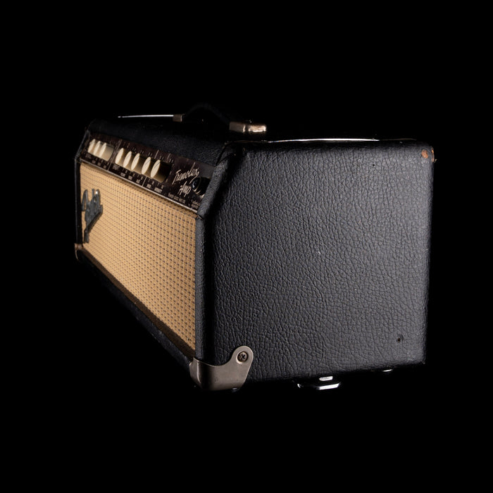 Vintage 1962 Fender Tremolux Guitar Amp Head and 2x10 Cabinet Black