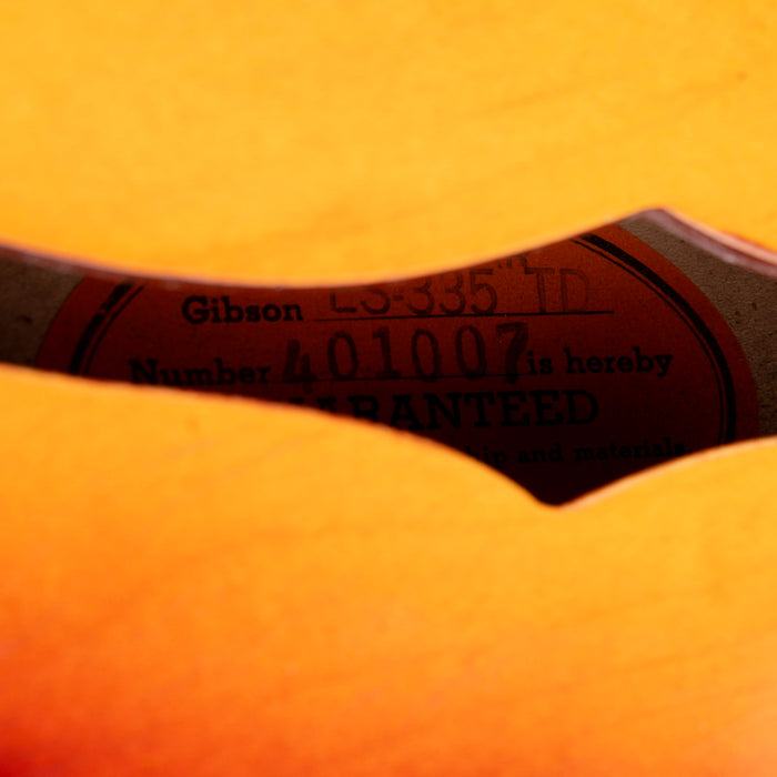 Vintage 1966 Gibson ES-335TD Cherry Sunburst With OHSC