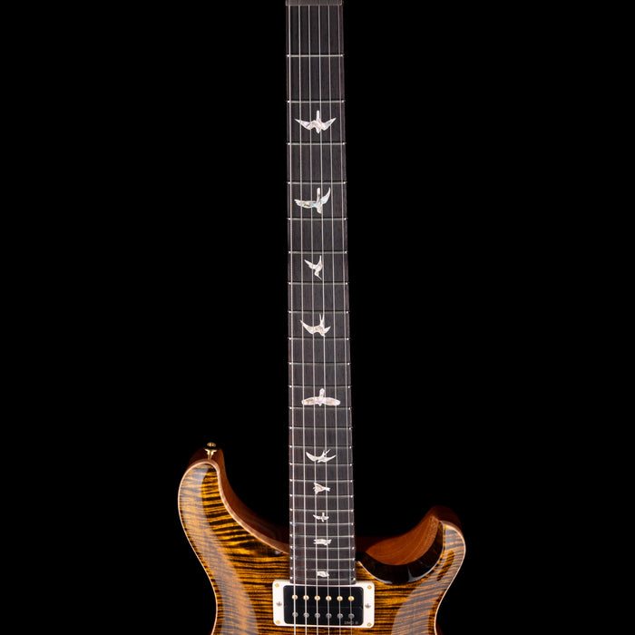 PRS Core Custom 24 Pattern Thin 10 Top Yellow Tiger with Case