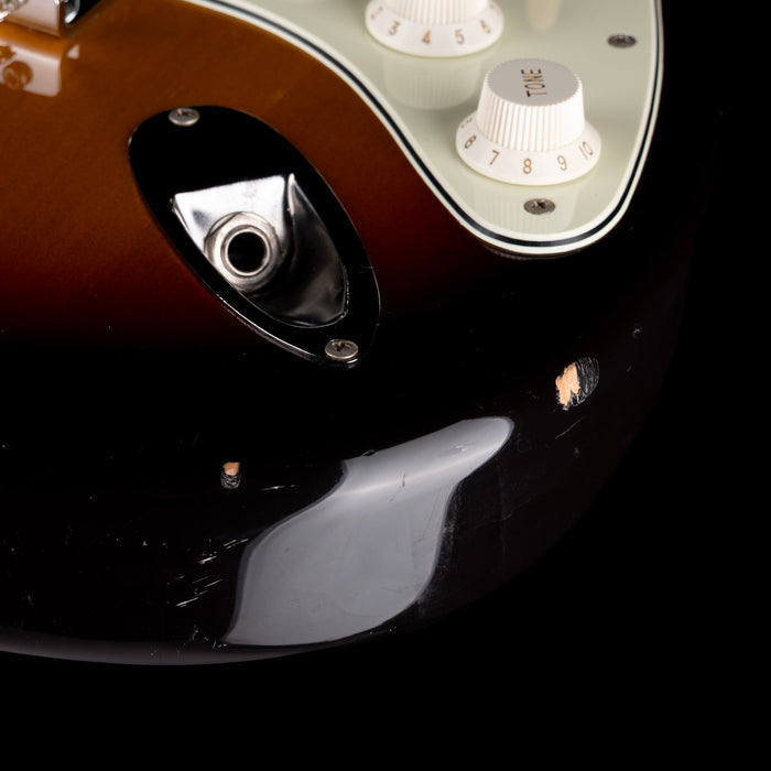 Pre Owned 1994 Fender Made in Japan Stratocaster XII 3-Color Sunburst 12-String Electric With Gig Bag