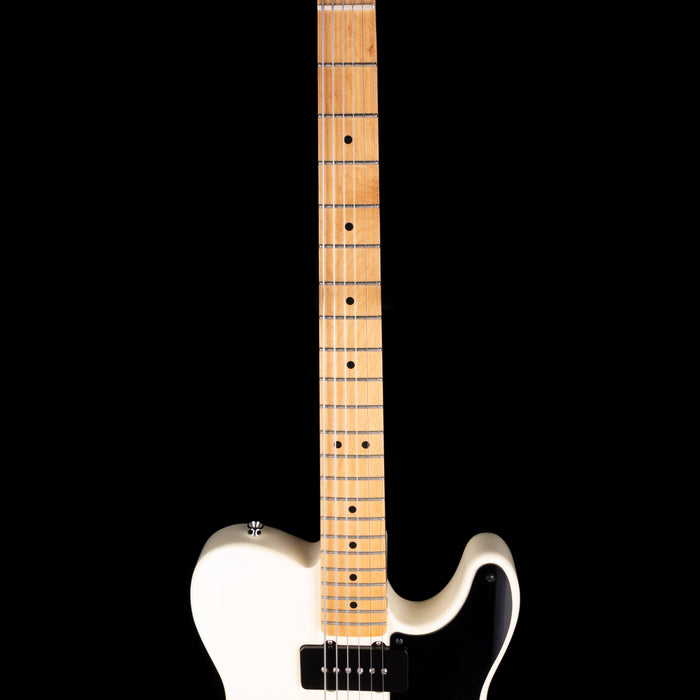 vUsed Fender Custom Built Sub-Sonic Cabronita Telecaster Thinline Baritone Olympic White