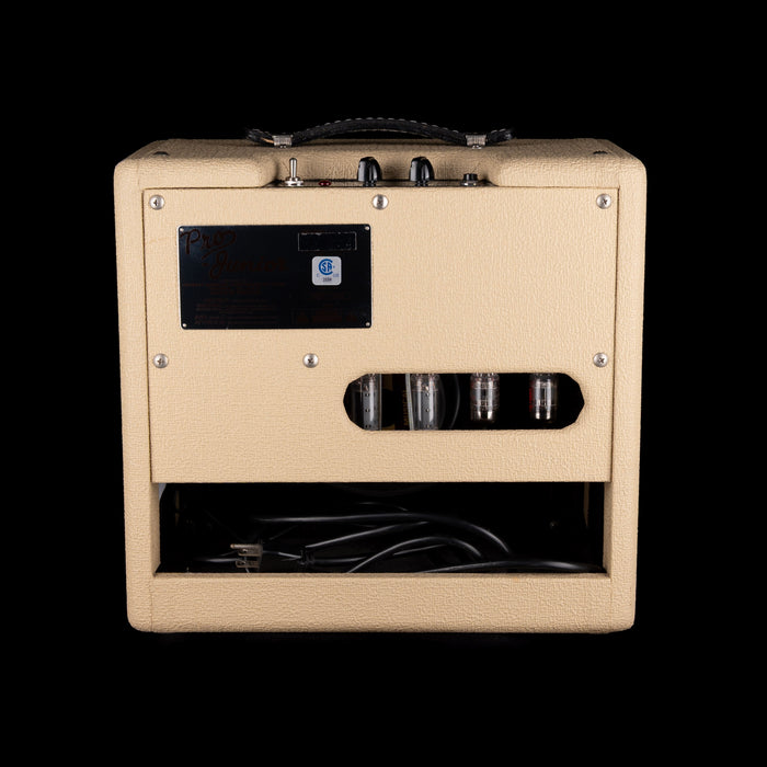 Used Fender Pro Junior Blonde Oxblood Guitar Amp Combo