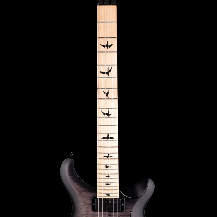 Pre Owned 2022 PRS Dustie Waring CE 24 Custom Color Gray Black Smokewrap Burst with Gig Bag