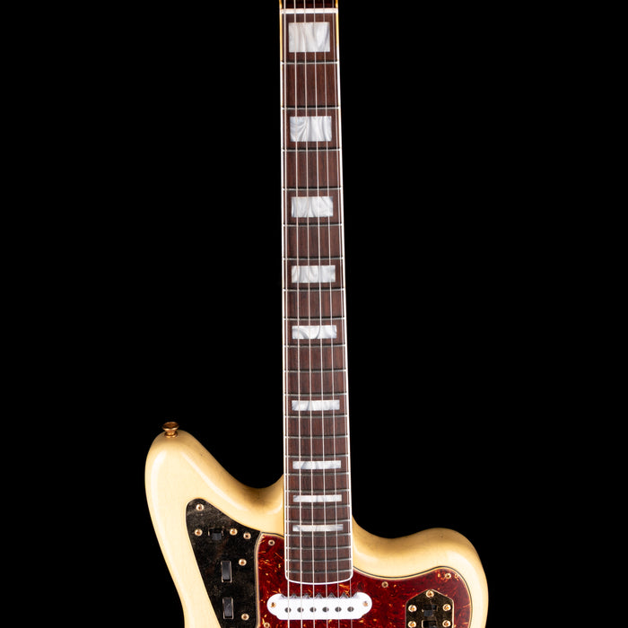 Pre Owned 2024 Fender Custom Shop 1966 Jaguar Journeyman Relic Aged Natural Blonde with OHSC