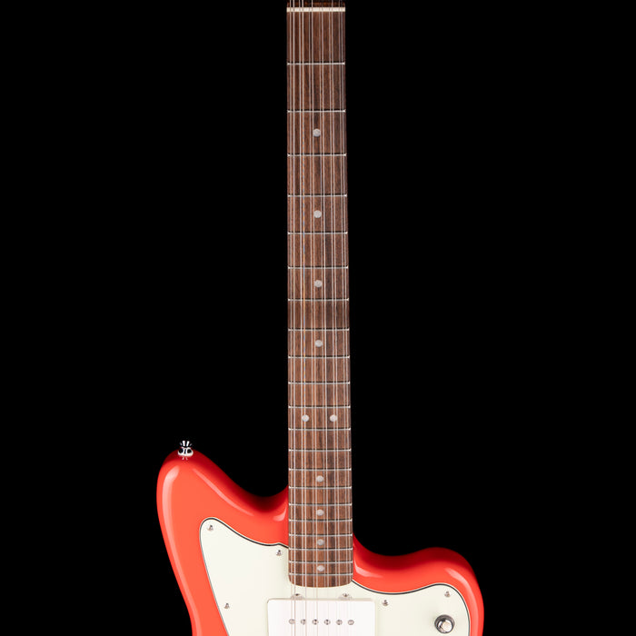 Pre Owned Squier Paranormal Jazzmaster XII	Fiesta Red With Gig Bag