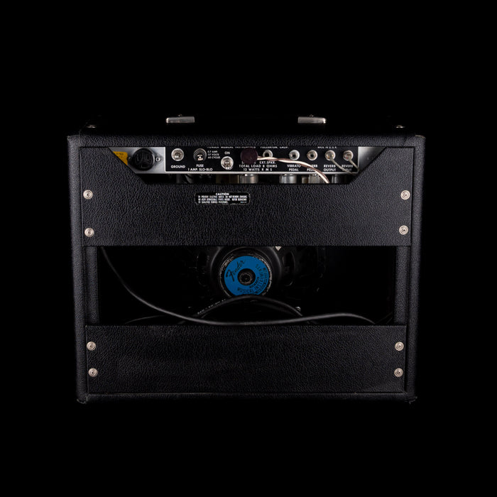 Vintage 1973 Fender Princeton Reverb Black