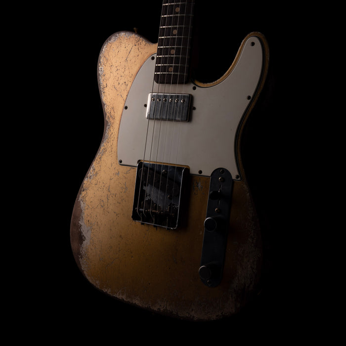 Fender Custom Shop Masterbuilt Andy Hicks 1964 Telecaster HS Ultimate Relic Aztec Gold With Case