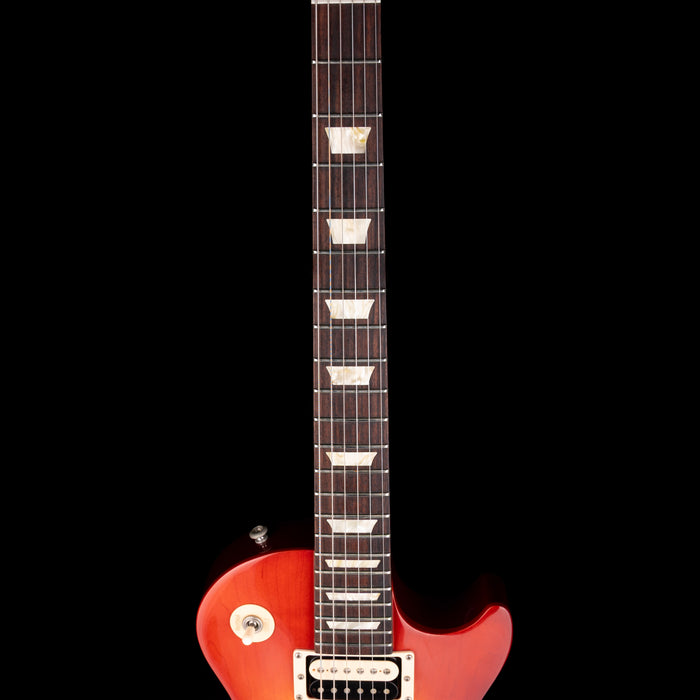 Pre Owned 2010 Gibson Les Paul Studio Deluxe Cherry Burst With OHSC