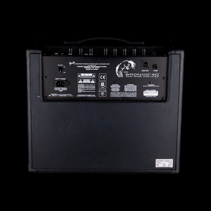 Used Fender Bronco 40 Bass Amp Combo