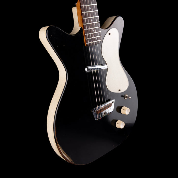 Vintage Danelectro 1959-62 U1 Model 3011 Black With OHSC