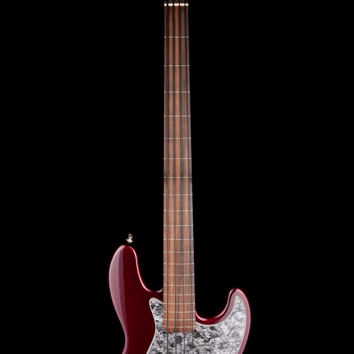Used 2001 Fender Standard Jazz Bass Fretless Midnight Wine