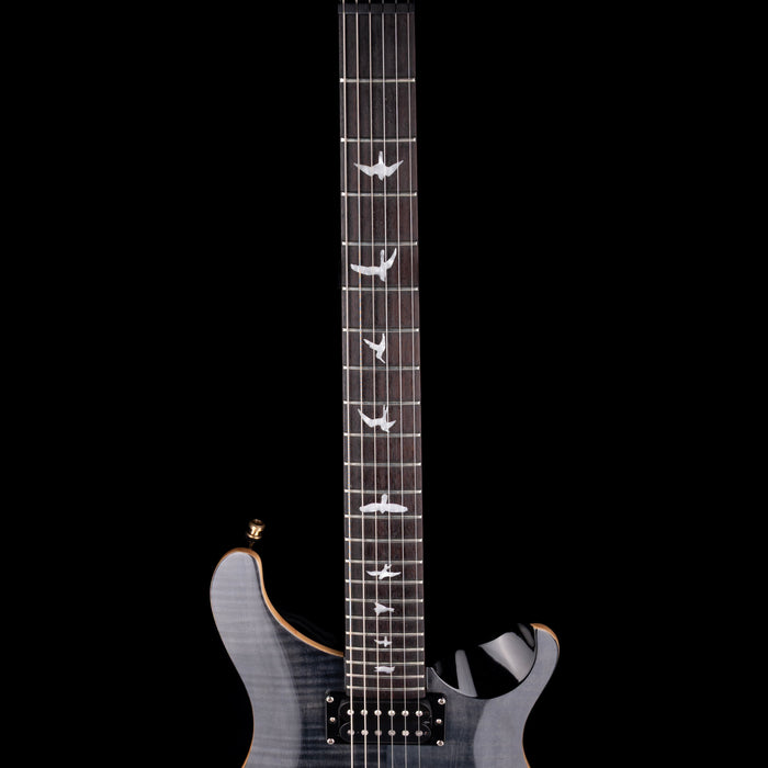 Pre Owned 2017 PRS SE Custom 22 Semi-Hollow body Grey Black With Gig Bag