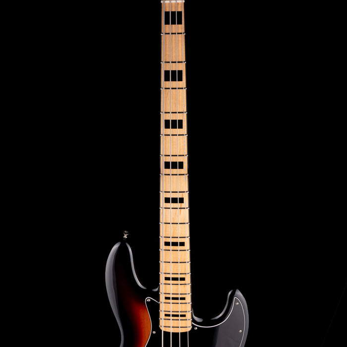 Used 2020 Fender Geddy Lee Jazz Bass 3-Tone Sunburst With Gig Bag