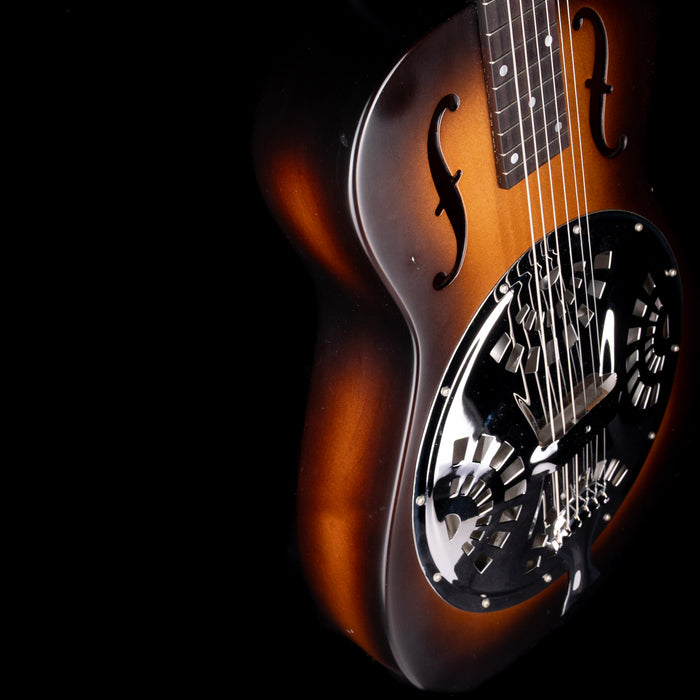 Pre Owned Dobro	F-60 Squareneck Brown Acoustic Guitar With OHSC