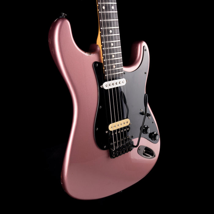 Pre Owned Chandler Guitars Super Strat HS Burgundy Mist With Gig Bag
