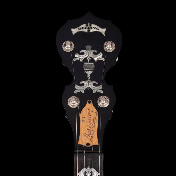 Pre Owned Deering Eagle II 5-String Banjo Limited Edition 9 of 40 Natural Banjo With OHSC