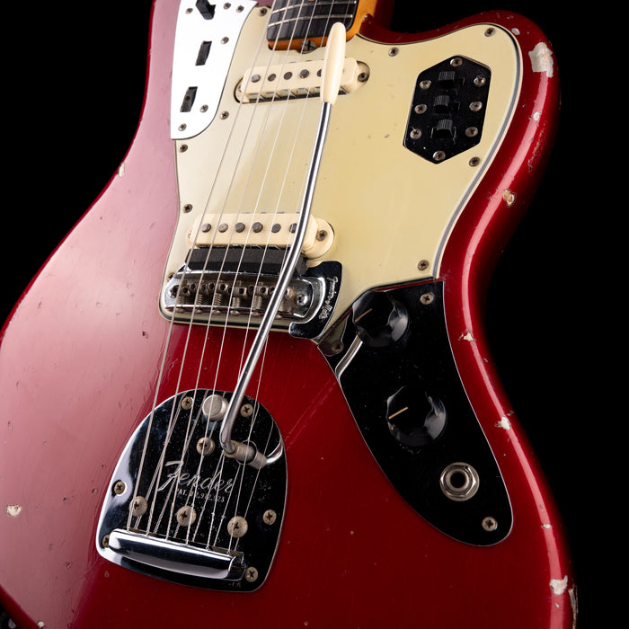 Vintage 1964 Fender Jaguar with matching Headstock - Candy Apple Red With OHSC