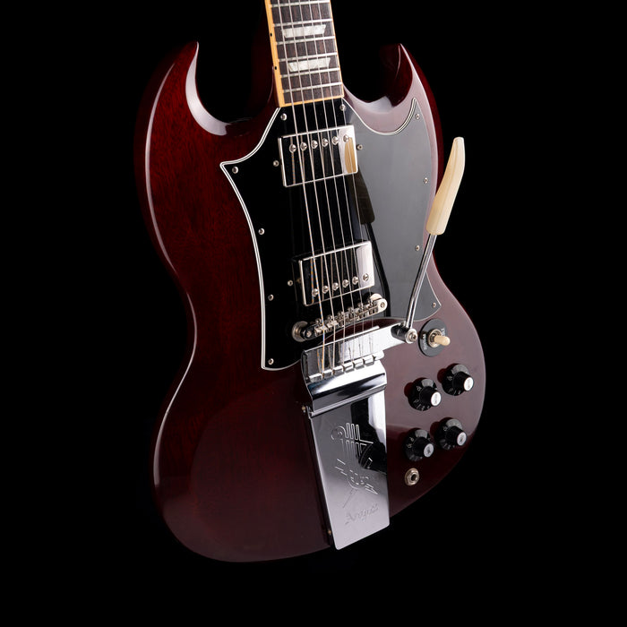 Pre-Owned 2008 Gibson Angus Young Signature SG Aged Cherry With OHSC