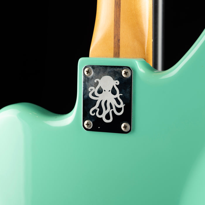 Used 2024 Fender Limited Edition Mark Hoppas Jaguar Bass - Seafoam Green With Gig Bag