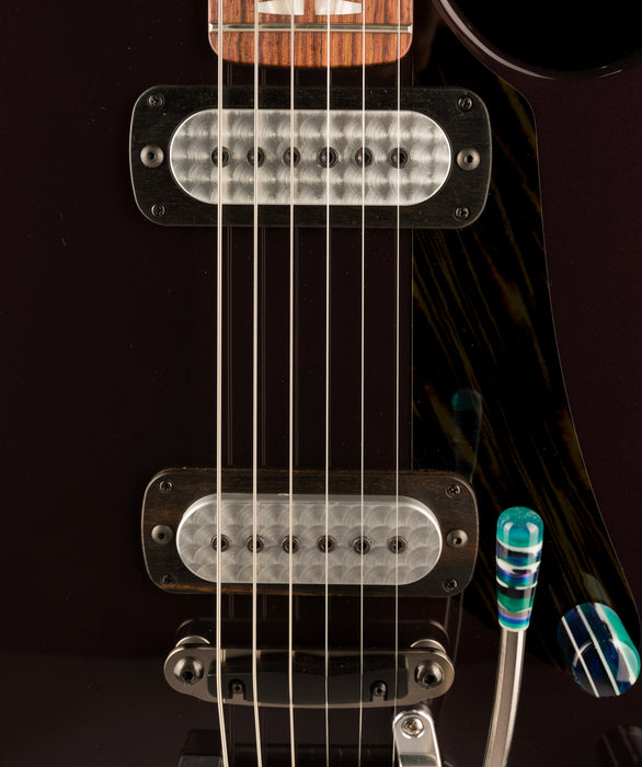 Powers Electric A-Type Amethyst Pearl Metallic with Softshell Case