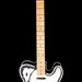 Pre-Owned  Partscaster  Wailin' Winnings T-Style Black/White Leather With HSC