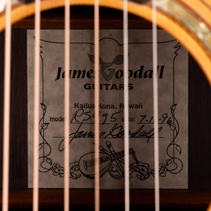 Pre-Owned 1996 Goodall Rosewood Standard (RS) - Natural