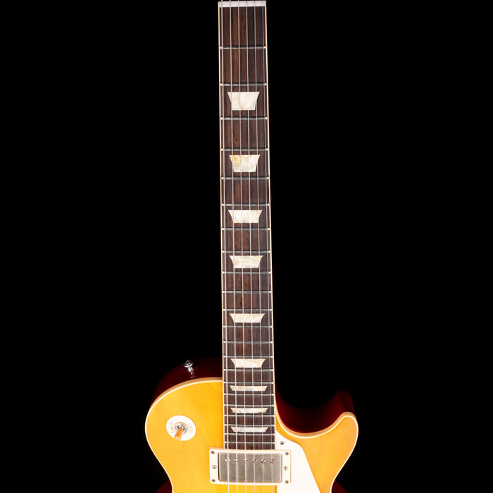 Pre-Owned 2011 Gibson ‘58 Les Paul Standard VOS Lemonburst Plain Top With Case