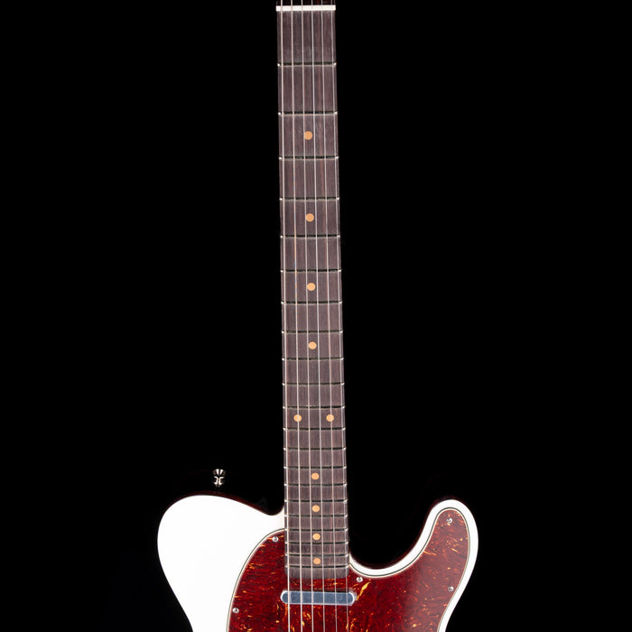 Fender Custom Shop 1962 Custom Telecaster NOS Olympic White with Black Sides