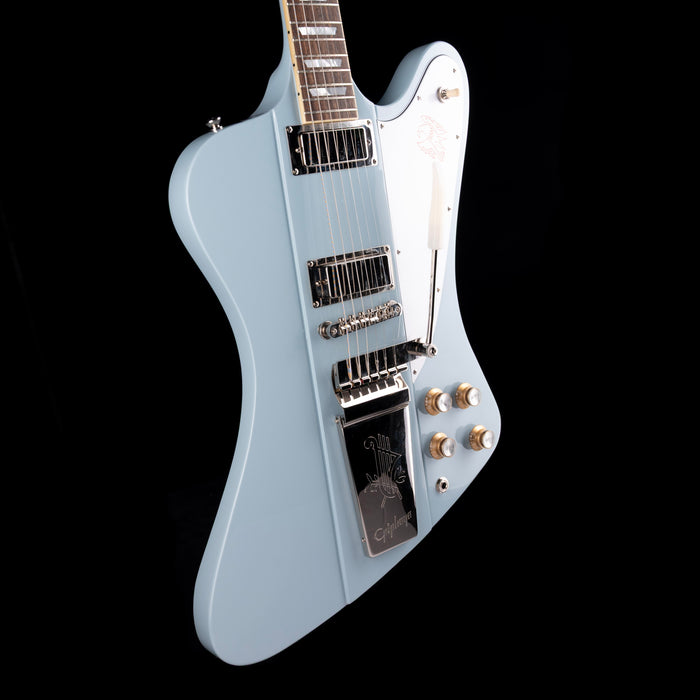 Epiphone 1963 Firebird V Frost Blue with Case - Demo