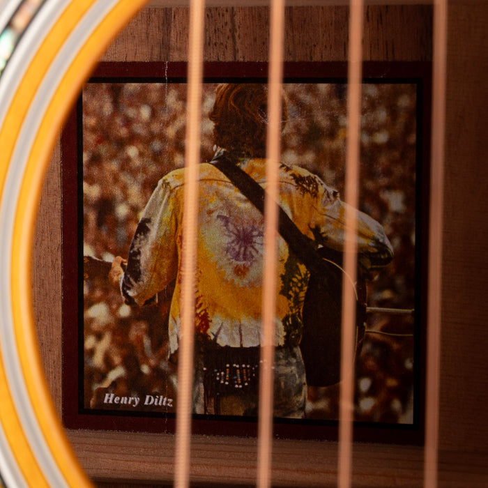 Pre Owned 2013 Martin DSS John Sebastian Custom Signature Edition Amber Sunburst 2 of 44