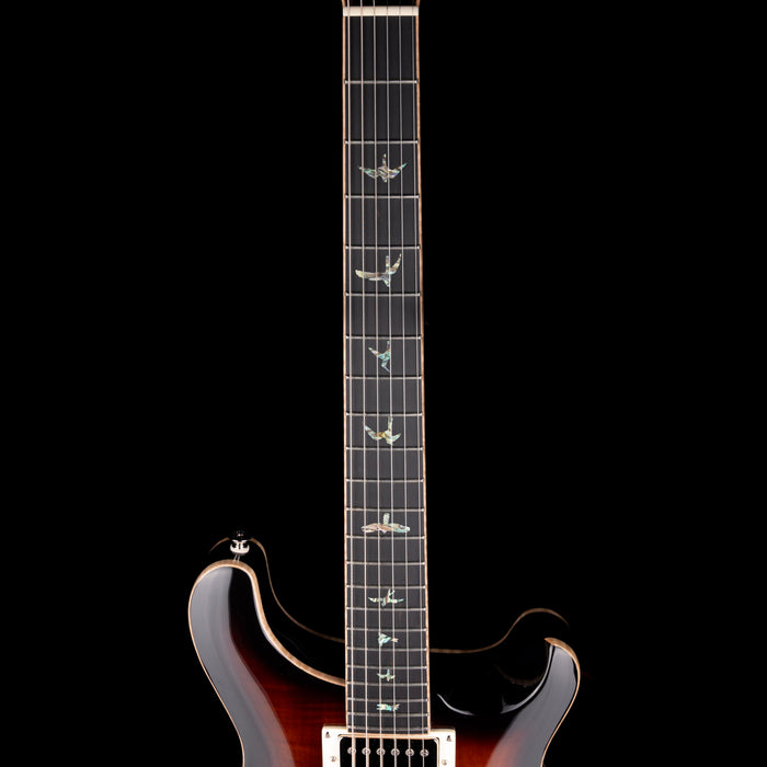 Used 2022 PRS SE Hollowbody II Piezo Black Gold Burst With OHSC
