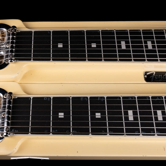 Vintage 1962 Fender Stringmaster Dual 8-String Console Lap Steel With Legs And OHSC