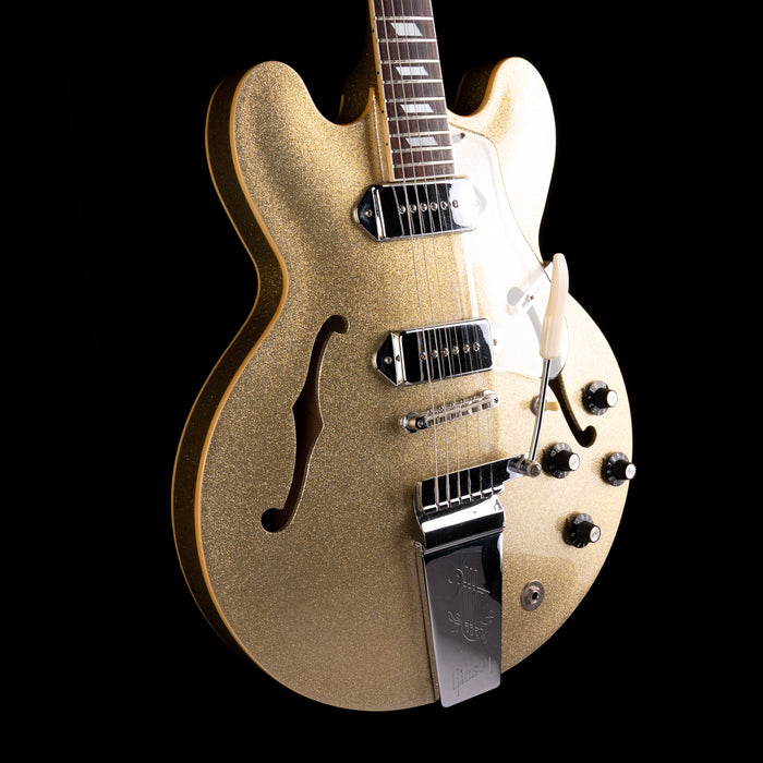 Pre-Owned 1997 Epiphone Casino SF Silver Metal Flake With Gig Bag