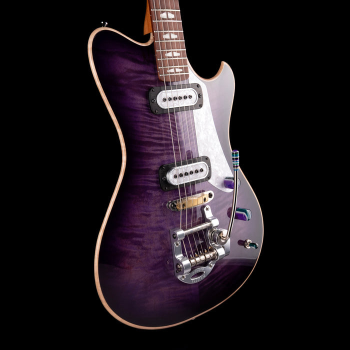 Powers Electric A-Type Select Ube Burst with Soft Case