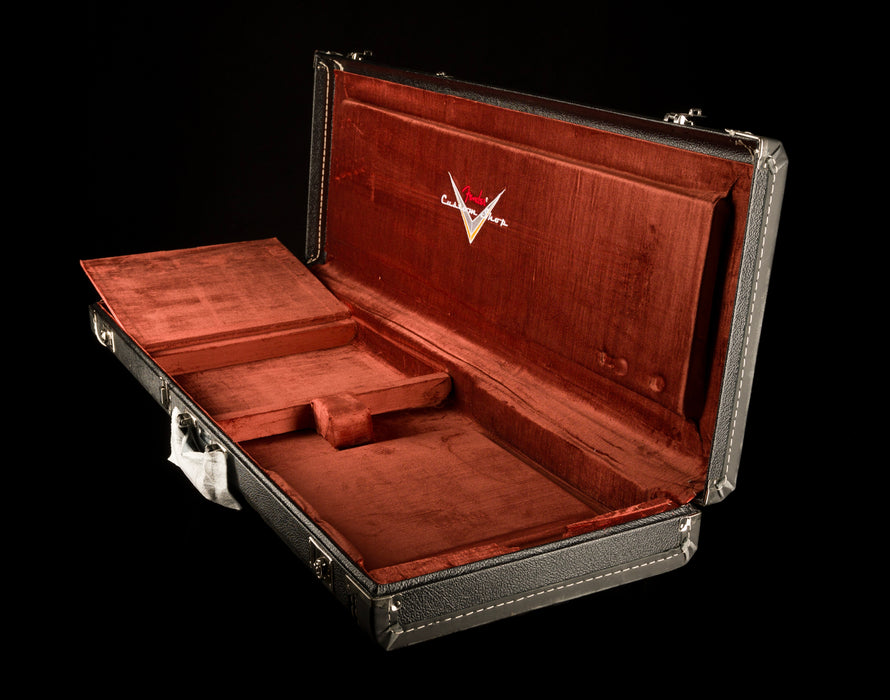 Used Fender Custom Shop Deluxe G&G Stratocaster Telecaster Case Black with Copper Interior