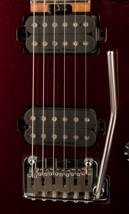 Used Charvel USA Select DK24 HH 2PT CM Caramelized Flame Oxblood With Case