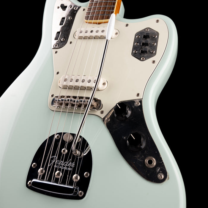 Pre-Owned 2023 Squier Classic Vibe 70’s Jaguar With Mods - Surf Green With HSC