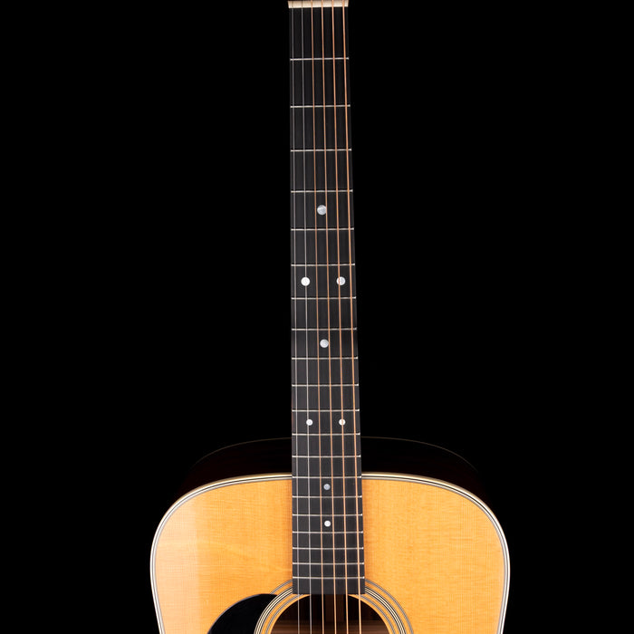 Pre-Owned 2009 Martin D-28 Left-Handed Natural Acoustic Guitar With OHSC