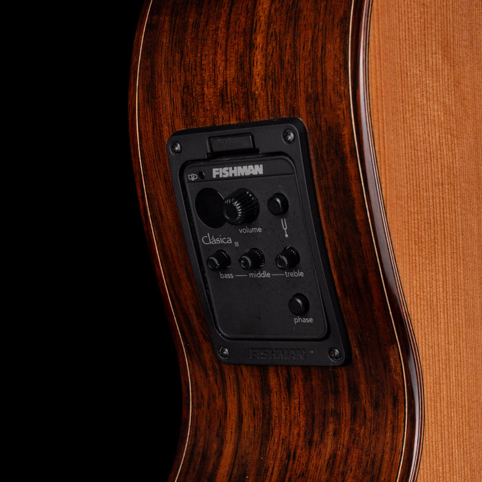 Kremona Performer Series F65CW-7S VE Nylon 7-String Acoustic Electric Guitar with Gig Bag