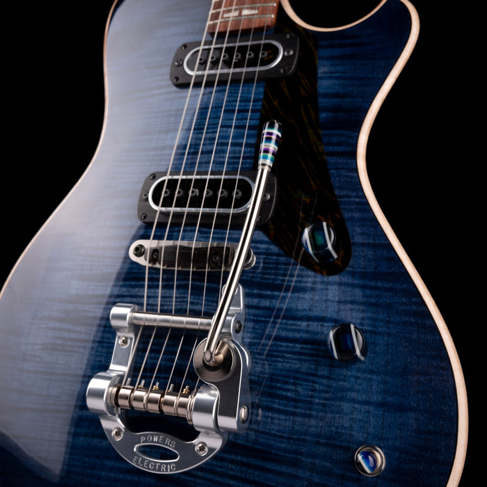 Powers Electric A-Type Select Twilight Blue with Soft Case