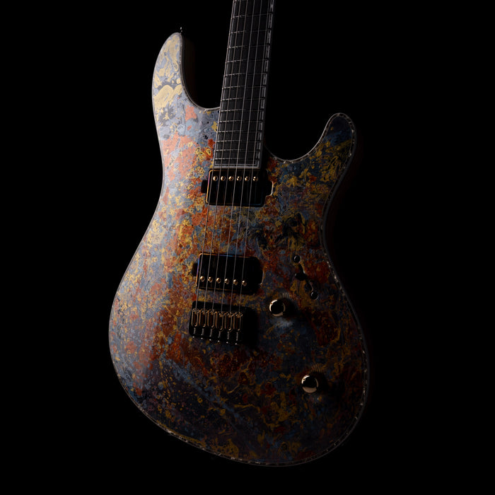 Mayones Regius 6 Imperial Nebula Splash with Case