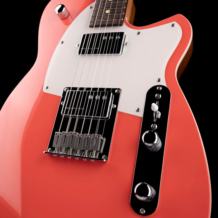 Reverend Charger Cleancut Electric Guitar - Feisty Red