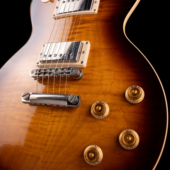 Pre-Owned 2003 Gibson Les Paul Standard Plus Top - Desert Burst With OHSC